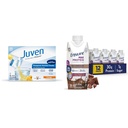 Juven Therapeutische Voeding Drinkmix Powder for Wound Healing Support & Verzeker Max Protein Nutrition Shake met 30 g eiwit, 1 g suiker, High Protein Shake