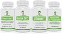 VitaMonk Resveratrol, Pterostilbene, Alpha GPC en Uridine Bundle - Longevity and Brain Boosting Stack