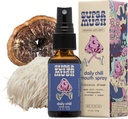 SuperMush Daily Chill Mondspray - Mushroom Spray Supplement Reishi - Hibiscus & Ashwagandha Mixed Paddestoelen Extract Pure Liquid Sprays - Stress Relief, Relaxing & Calming - 30ml Biologische Leeuwen Mane