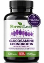Glucosamine Chondroitin MSM Complex Supplement - Triple Strength 1200mg Joint Support Supplement for Women & Men with Turmeric, Hyaluronic Acid and Bromelain for Muscle Flexibiliteit - 120 Caps