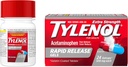 Tylenol Extra sterkte Acetaminofen Rapid Release Gels, Pain Reliver & Fever Reducer, 24 st.