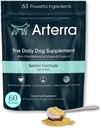 Senior Dog Powder Supplement & Food Topper 63 Ingrediënten voor Joint, Gut, Immune & Brain Health 