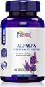 Alfalfa - Selderij & Black Cherry (Nourishes Overall Health), GMP, natuurlijk product Assn gecertificeerd, Made in USA - 1500mg, 90 tabletten