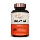 LeverWell Lever Reiniging, Verjonging, Metabole Ondersteuning - Lever Supplement voor de gezondheid van de lever w / zeer Bio beschikbaar Milk Thistle Extract, N-Acetyl Cysteine, Alpha Lipoïnezuur, Zink, Selenium - 60 Caps