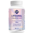 Liposomal Hyaluronic Acid Supplements 1000mg-High Bioavailable Dietary Hyaluronic Acid Capsules with Tremella Polysaccharides,Double Strength Skin Hydration,Joint Lubrication,1Pack