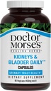 Doctor Morse's Nier & Bladder Dagelijkse Reiniging - Ondersteuning Urinaire Track Gezondheid & Eliminatie van lymf - Naturopath Geformuleerd - Cordyceps Mushroom, Juniper Berry, Horsetail Herb - 90 Capsules
