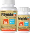 Ultra Polysaccharide Iron Supplement Complex 350 Mg - Energy Support with Iron - Treat Iron Deficiency Anemia - 125 mg Vitamin C and 1000 mcg Vitamin B12-100 Capsules