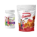 BariatricPal 30-Dag Bariatric Vitamine Bundle (Multivitamine ONE 1 per dag! met 45mg ijzer kauwbaar - gemengde Berry en Calcium Citrate Zachte Kauwt 500mg met Probiotica - Caramel Apple)