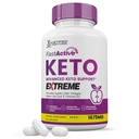 Snelle actieve Keto ACV Extreme Pillen 1675MG Keto Ondersteuning Blend Alternatief voor Fastactive Keto ACV Gummies Geformuleerd met Apple Cider Vinegar Extra Virgin Olive Oil Powder Green Tea Leaf 120 Capsules