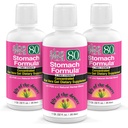 Lily Of The Desert Stomach Formula, Aloë Vera 80 Gel - Geconcentreerde Aloë Vera Juice met Slippery Elm, Kamille, Pepermunt, en Ginger voor Gut Health, Heartburn, Acid Reflux, 32 Oz (Pack of 3)
