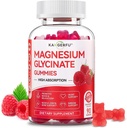 Best Magnesium Glycinate Gummies-300mg,Glycinate Magnesium Supplement voor vrouwen,High Absorptie Magnesium Vitaminen Gummy (60) Veganistisch Cont,Flexibiliteit &Joint Health Supplement
