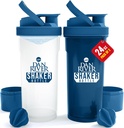 DAN RIVER 2-pack Shaker Bottle 