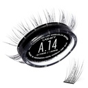 Lashify Amplify 14mm Gossamer DIY wimperextensies Navullen, Zwart, Makkelijk Valse wimpers voor een natuurlijke look
