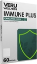 Veru Wellness Immune Plus Patch - Dagelijkse Immune - Algemene Gezondheid, Zink, Vlierbes en Echinacea (60 dagen)