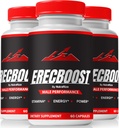 NutraRize (Pack of 3 ErecBoost Capsules, Official ErecBoost ME Advanced Formula for Energy & Well-Being, Pastillas Fenegriek Pillen (180 Capsules)