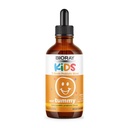 BIORAY Kids NDF Tummy, Raspberry - 4 fl oz (120 ml) - 11-strain Probiotic Blend - Ondersteunt de immuunrespons in de GI Tract - Non-GMO, Veganist, Glutenvrij - Ca. 120 porties