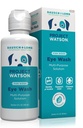 Project Watson Eye Wash voor honden, helpen verwijderen van traanvlekken en ondersteuning van ooggezondheid, voorzichtig pH evenwichtige formule om te helpen verminderen risico op infectie, geurenvrij, 4 Fl Oz