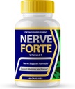 Nerve Forte Brain Supplementen voor Geheugen en Focus Capsules, NerveForte Advanced Formula Brain Health Support Pillen Maximale sterkte Nootropics Nerve Forte Alle Natural Support Reviews (60 capsules)
