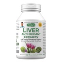 ANDREW LESSMAN Lever Anti-Oxidant Extracts 60 Capsules - Ondersteunt de harde werkstoffen van de lever, bevordert optimale lever gezondheid en functie. Melkdistel, kurkuma en Artichoke Extracten