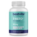 BESTVITE 7-Keto 50 mg DHEA (120 Vegetarische Capsules) - Geen Stearates
