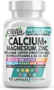 Allin1 Calcium Magnesium Zink Supplement met Kalium, Koper, Strontium, Silica, Vitamine D3 K2, Boron, Vitamine B1 B12 Red Clover Herb Alfalfa Basil Pillen voor mannen en vrouwen Clean Nutra Osteo Defend