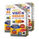 LABO Nutrition Ultimate VisionREGAIN, Eye Vitamin Beyond AREDS 2 Formula with Lutein, Zeaxanthine, Saffron Extract, Blueberry for Macula & Retinal Health, Eye Fatigue, Night Vision Support 60 Countsx3