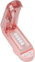 Pillensnijder Splitter voor kleine en kleine pillen, pil Splitter Nauwkeurig knipt meerdere pillen in een keer voor grote en kleine geneesmiddelen, Sharp Blade met veiligheidsbescherming (Roze)