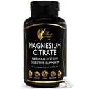Cocó Maart N.M.D Magnesium Citrate 800mg per portie, Glutenvrij, Ondersteunt Slaap, Digestieve Gezondheid, Spierfunctie & Relaxatie, Hoge Absorptie, Non-GMO, 120 Capsules
