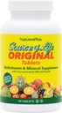 NaturesPlus Levensbron - 90 tabletten - Multivitamine- en mineraalsupplement - Ondersteunt natuurlijke energie en algehele welzijn - Glutenvrij, vegetarisch - 30 totale porties