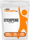 BulkSupplements.com Lycopeen Powder - Lycopeen Supplement, Lycopeen 10mg - Antioxidanten Supplement, Glutenvrij, 200mg per portie, 50g (1.8 oz) (pakket van 1)