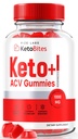 rize labs KetoBites Keto+ACV Gummies, Alle natuurlijke Gummies voor geavanceerde gewichtsverlies, Apple Cider Vinegar Supplement, Officiële recensies (60 Gummies)