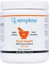 Simplesa Total Health AM Nutrition Powder Blend, Vitamin Blend, Dietary Supplement for Increased Energy, Supports Brain Health, 180g Powder Supplement