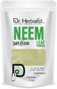 Dr. Herbalist Neem Leaf Powder 200g - Azadirachta Indica voor huid, haar en algehele wellness - 100% natuurlijk, veganistisch-vriendschappelijk en wreed-vrij