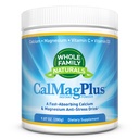 Calcium Magnesium Poeder Supplement - CalMag Plus met vitamine C & D3 - Glutenvrij, niet GGO - Natuurlijke Calm Cal Mag Drink - Cal-Mag voor spieren - Kalm slapen Magnesium Drinkpoeder - Calciumsupplement
