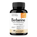 Sandhu's Berberine HCL Supplement 500mg per capsule met 97% Pure Berberis Aristata Extract