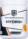 Hydr8+ Hydration & Vitamin Powder | Keto Friendly | No Sugar | Non-GMO | 30 Servings | 6.35 oz (180 g)