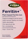 Ferritin+ Dieetsupplement, plantaardige Ferritin ijzer, niet GGO, Glutenvrij, 30 Veggie Capsules (verpakking van 1)