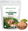 Z Natural Foods Biologische 7 Heilige Paddenstoelen Blend - Paddestoelen Poeder voor Immune Health - Lion
