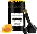 Shilajit Honey Sticks, 30 Sticks - Pure Himalayan Resin, Organic Honey & Saffron for Energy Boost, Immune Support & Vitality, SHILAJIT Honey Sticks for Men & Women