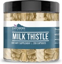 Earthborn Elements Milk Thistle 200 Capsules, Pure & Onverdund, Geen Additieven