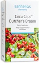 Sanhelios Circu Caps High Potency Butcher's Broom gedroogd Extract 33mg & Rosemary Oil - Herbal Support Supplement voor gezonde bloedstroom, Veins & Circulatie in Benen - 96 Softgel Capsules