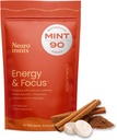 NeuroGum Energy & Focus Mints (90 Count Bag, Cinnamon)