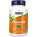 NOW Foods Supplementen, Chlorella 1000 mg met natuurlijk voorkomende Chlorofyl, Beta-Caroteen, gemengde Carotenoïden, Vitamine C, ijzer en eiwit, 120 tabletten