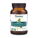 Himalaya Organic Ashwagandha, 90 Day Supply, Herbal Supplement voor Stress Relief, Energy Support, Occasional Slapeloosheid, USDA Certified Organic, Non-GMO, Vegan, Glutenvrij, 670 mg, 90 Caplets