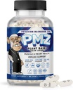 Kalium Magnesium Zink - Gemakkelijk door te slikken - Magnesium Kaliumaspartaat Ondersteuning Vasculaire, Hart, Spier & Zenuw Gezondheid, 90 Vegan Capsules - Tri-Mineral Fusion Formula - door verveelde voeding