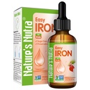 Nature's Nutra Easy Iron, Premium Liquid Iron for Baby, Infant, Kids and Children, Ferrochel, Anemia, Hemoglobin, Non-GMO, Kosher, 2 Fl. Oz (60ml)