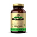 Solgar Cinnamon - 100 plantaardige capsules - Volledige Potentie (FP) - Non-GMO, Veganistisch, Glutenvrij, Zuivelvrij, Kosjer - 100 porties
