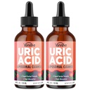 Liposomale Uric Acid Drops, Tart Cherry Supplement met ongekookte Zaad & Boswellia Extract 