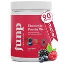 JUNP Electrolytes Powder No Sugar No Carbs, Wild Berry Fruit Flavor Keto Electrolyte Drink Mix - Potassium & Salt Hydration Powder Electrolytes, Zero Calorie Sugar Free Electrolyte Powder, 90 Servings