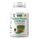 ANDREW LESSMAN Green Foods Complex 180 Capsules - Levert bouwstenen voor gezonde weefselgroei, leverondersteuning. 100 mg Elk van gerstgras, tarwegras, blauwe groene algen, Chlorella, Spirulina